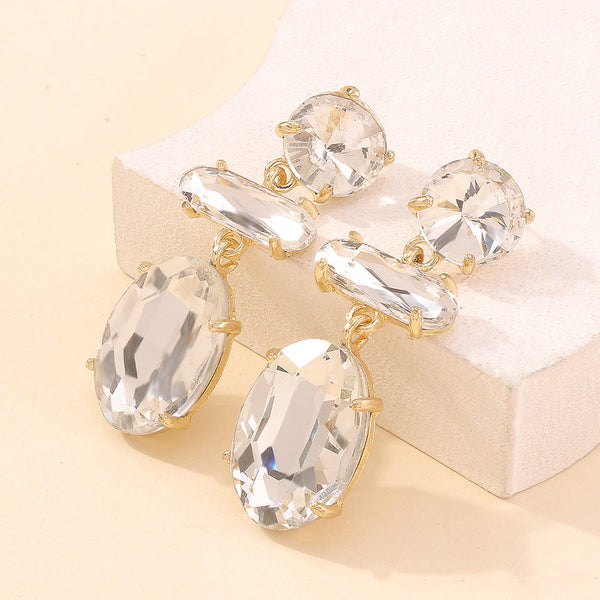 Diamond Encrusted Earrings
