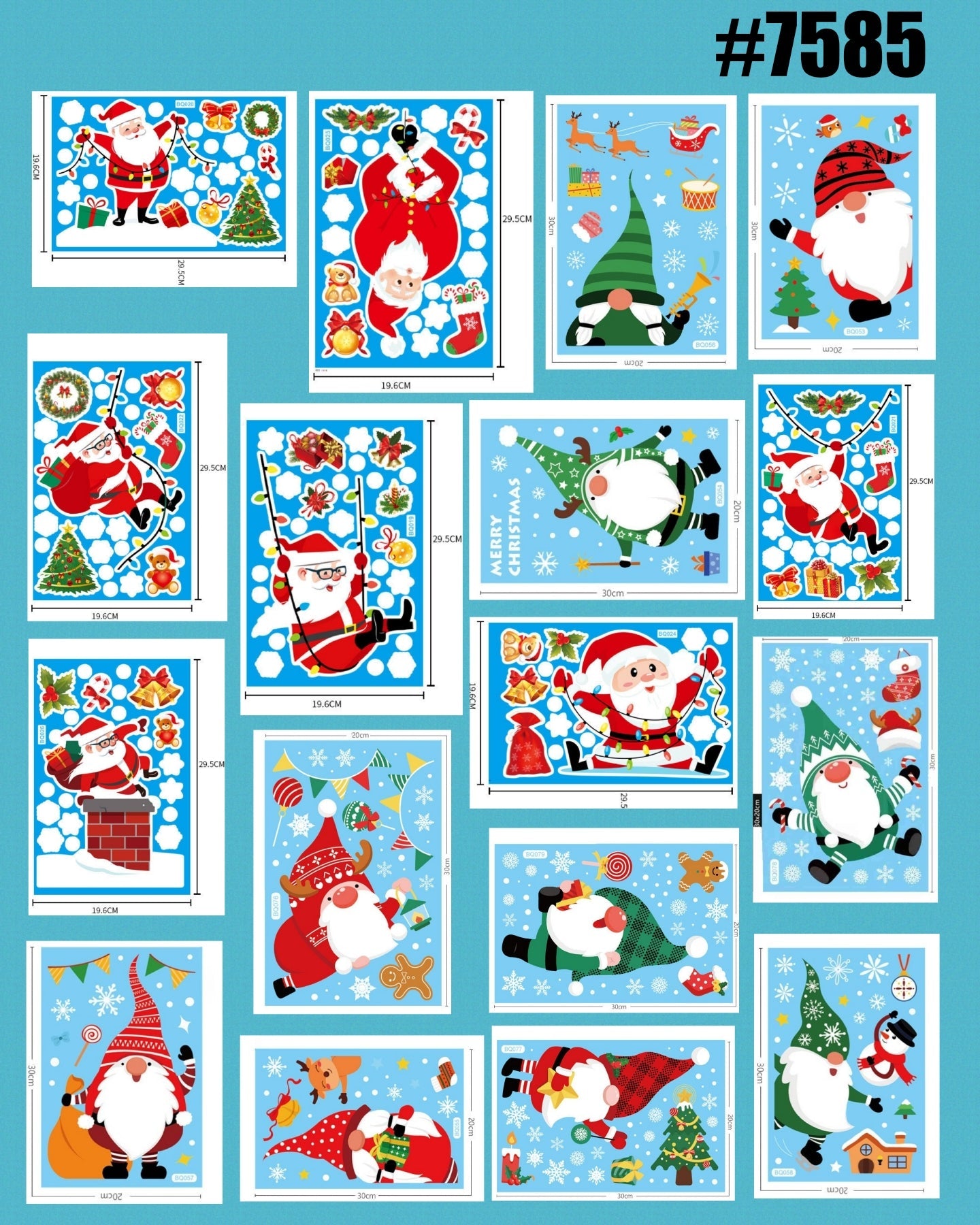 Christmas Stickers #4