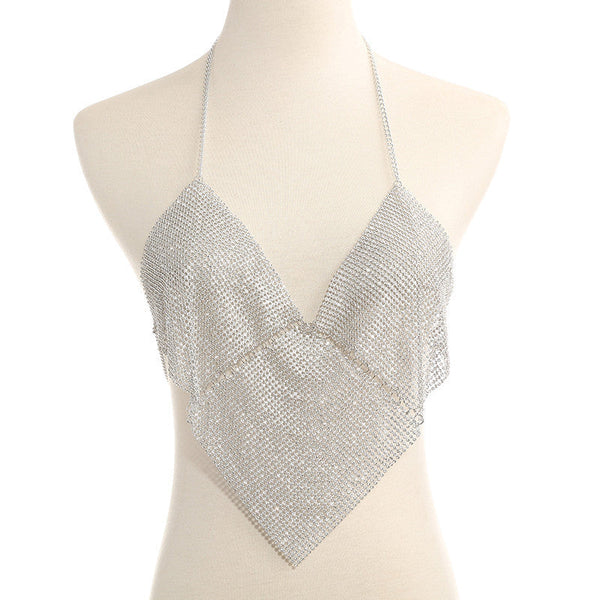 Chainmail Halter Top