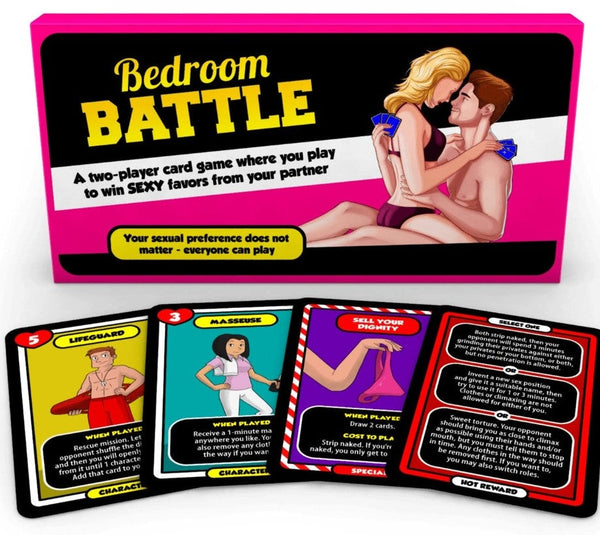 Bedroom Battle Card Game