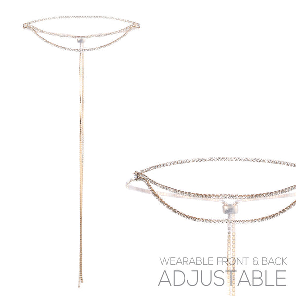 3 Layer Slider Backdrop Necklace