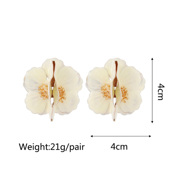Fashion Flower Earrings