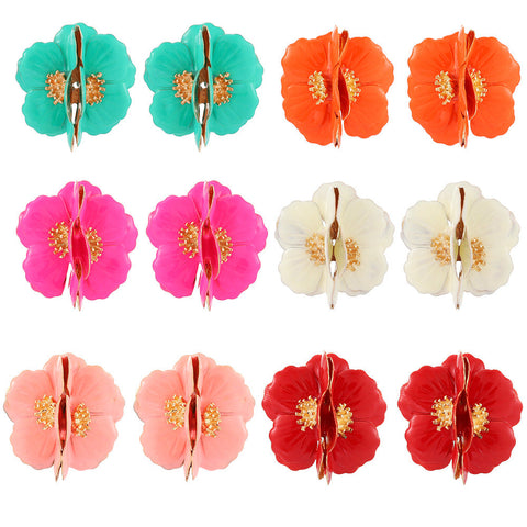 Fashion Flower Earrings