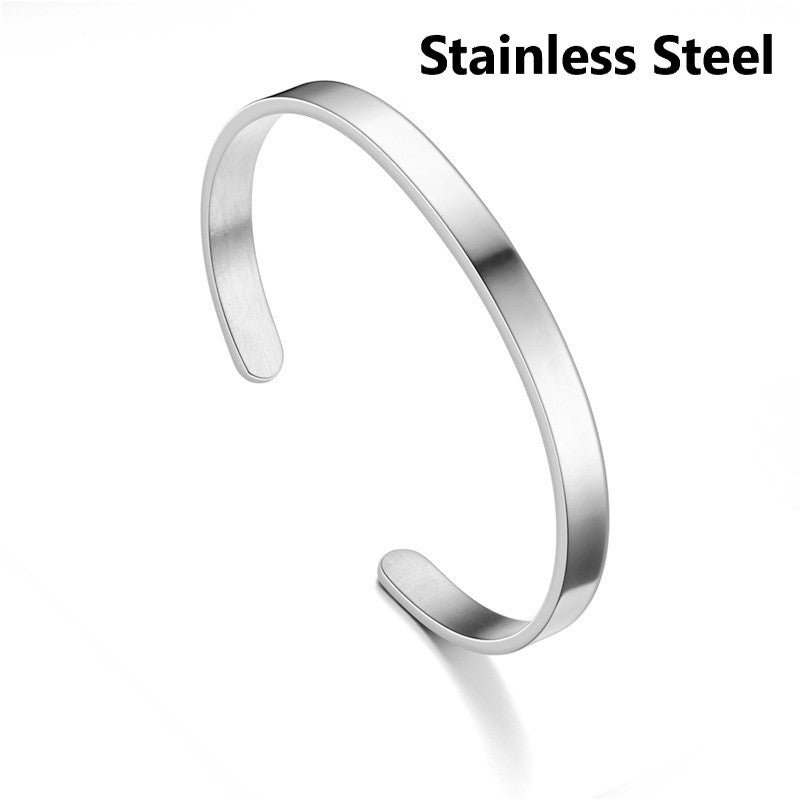 Silver Stainless Steel Handband