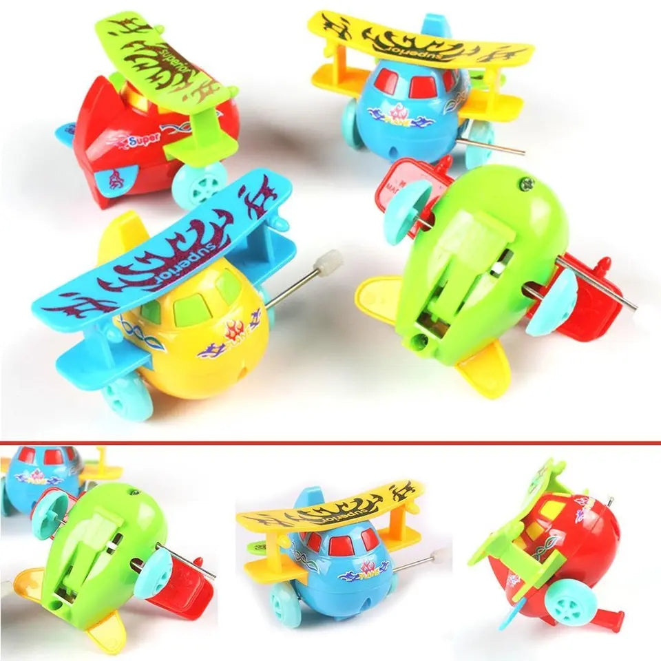 Mini Aircraft Above Wine-up Toys