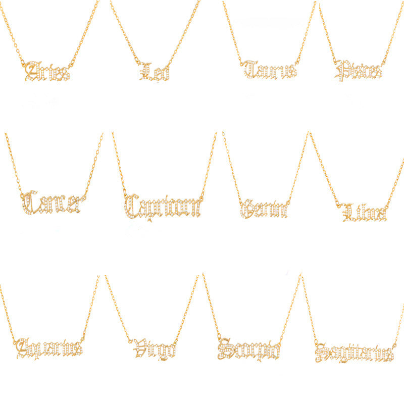 Zodiac Sign Necklace