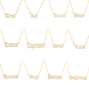 Zodiac Sign Necklace