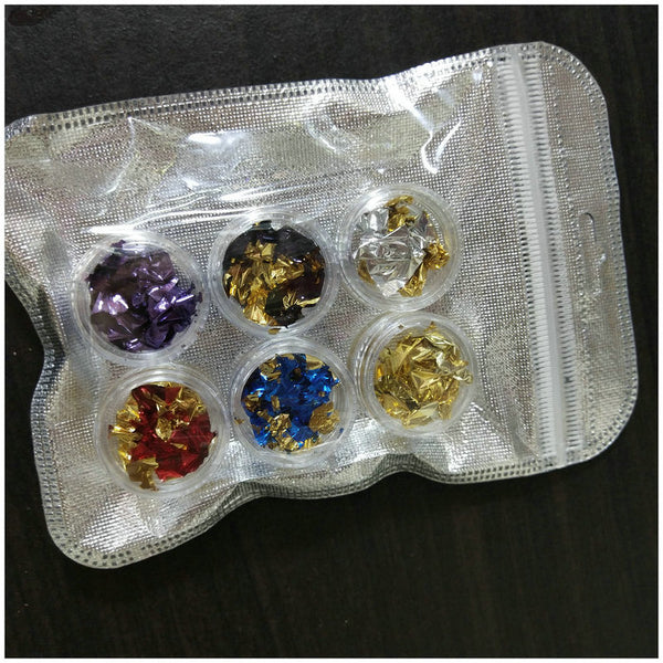 Nail Art Color Double-sided Foil Paper