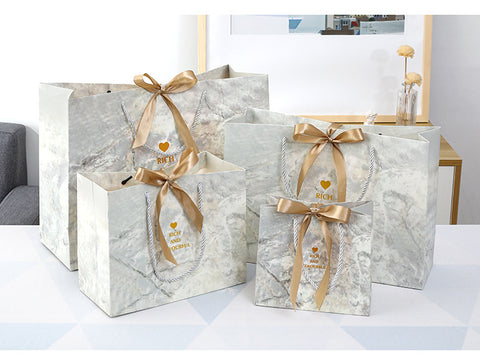 Marbled Love Paper Gift Bag