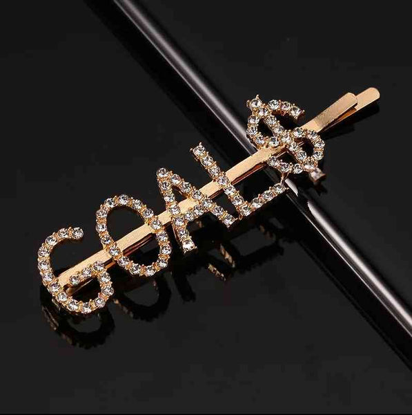 Metal Rhinestones Barrette Hairclip