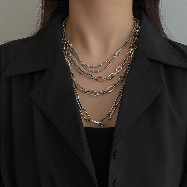 Layered Links Necklace