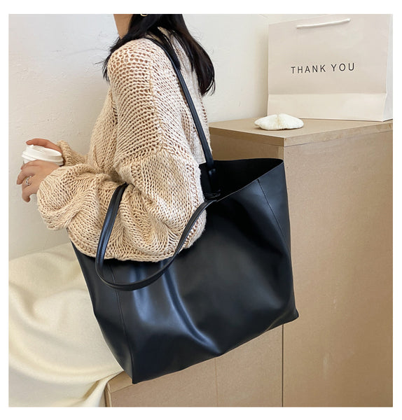 Vintage Fashion Top-handle Shopping Bag
