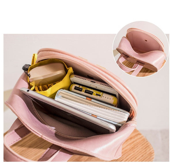 Mini Trend Fashion PU Leather Backpack