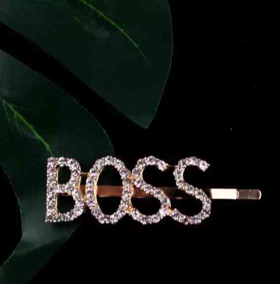 Metal Rhinestones Barrette Hairclip