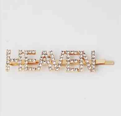 Metal Rhinestones Barrette Hairclip