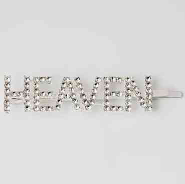 Metal Rhinestones Barrette Hairclip