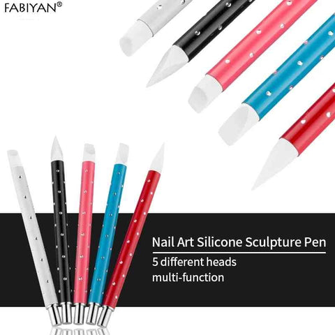 Nail Art Silicone Sculpture Pen