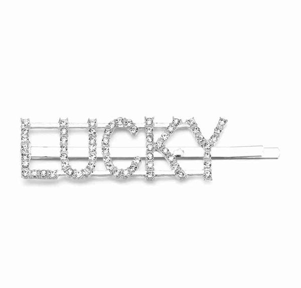 Metal Rhinestones Barrette Hairclip
