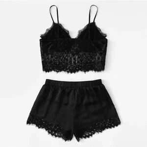 Lace Camisole Pajamas-6Pcs