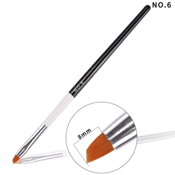 Oblique Nail Art Brushes Set