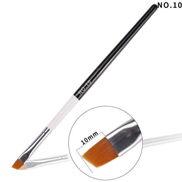 Oblique Nail Art Brushes Set