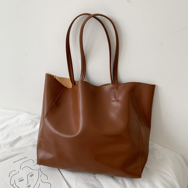 Vintage Fashion Top-handle Shopping Bag