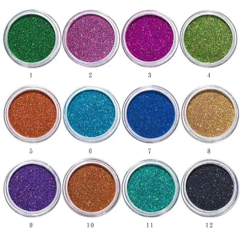 Nail Art Glitter Sequins Pigment Flakes