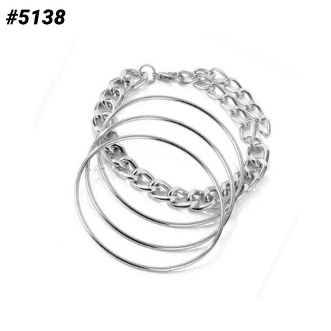 Women's Bangles Bracelet 4pc Set