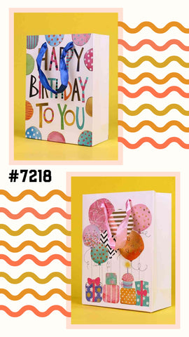 Happy Birthday Gift Bags 30x39x12