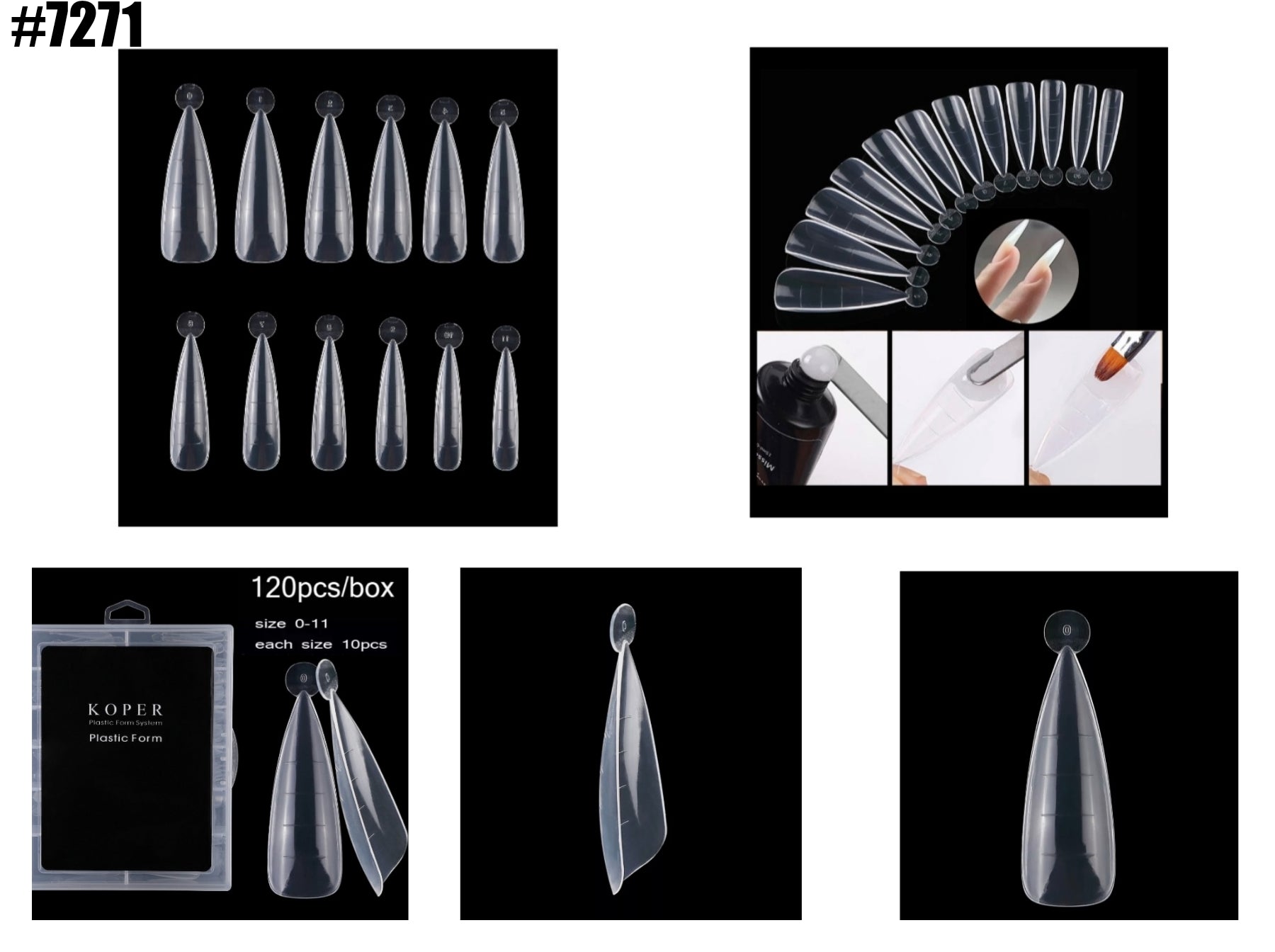 Plastic Nail Form