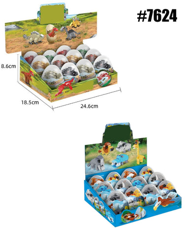 Jungle Animal Egg Blocks