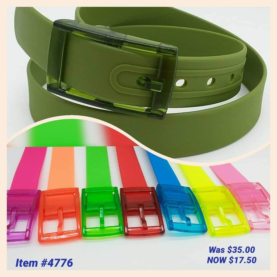 Metal-free Silicone belt