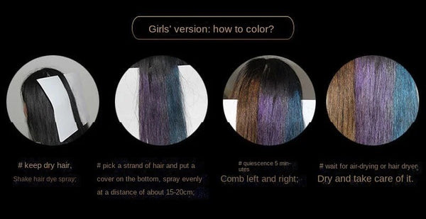 Temporary Hair Color Spray