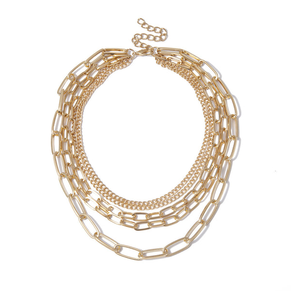 Layered Links Necklace