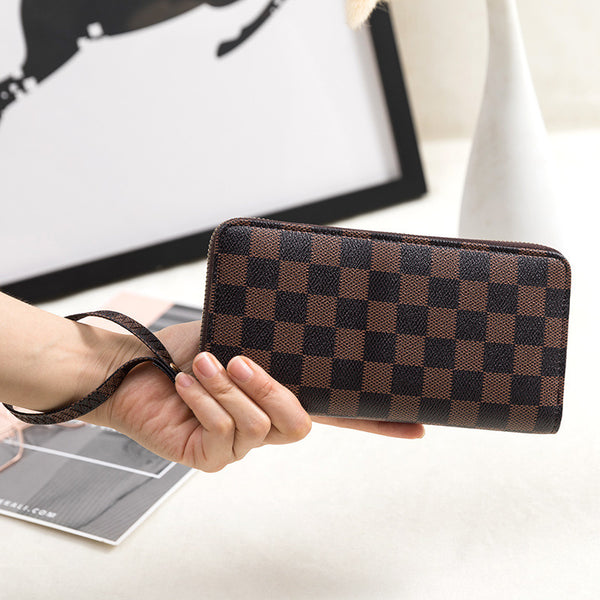Long Single Zipper Wallet