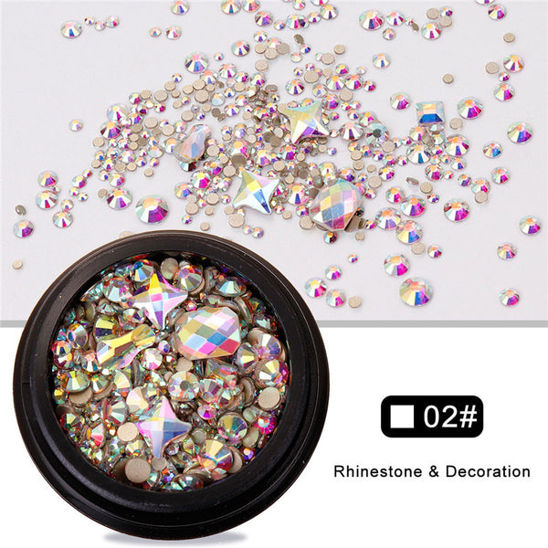 Nail Art Stones Pot