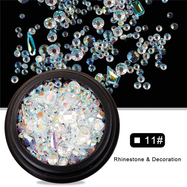 Nail Art Stones Pot