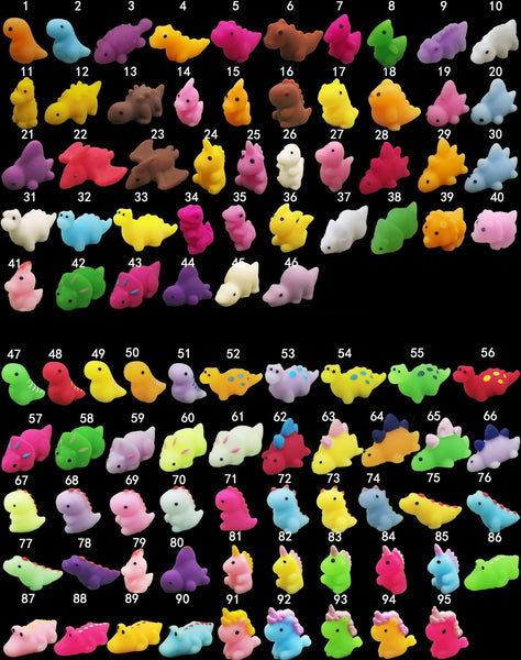 Squishy Toys Pack of 6pcs