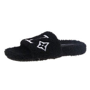 Plush Wooly Slippers