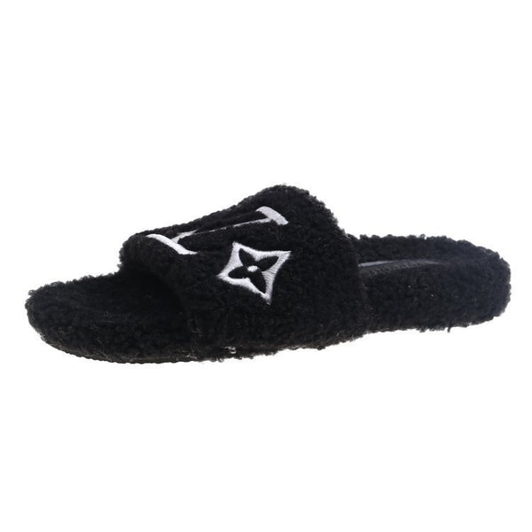 Plush Wooly Slippers