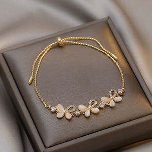Opal Butterfly Bracelet