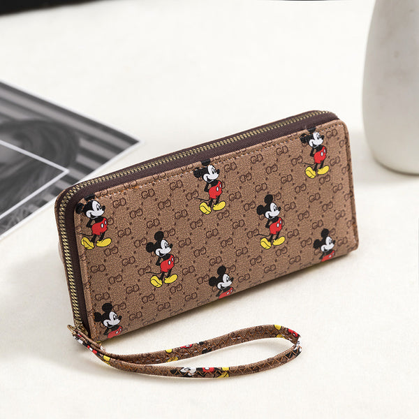 Long Single Zipper Wallet