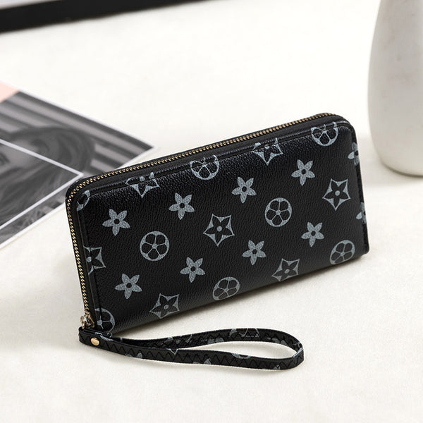Long Single Zipper Wallet