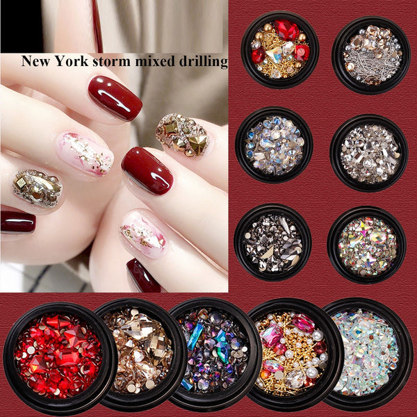 Nail Art Stones Pot