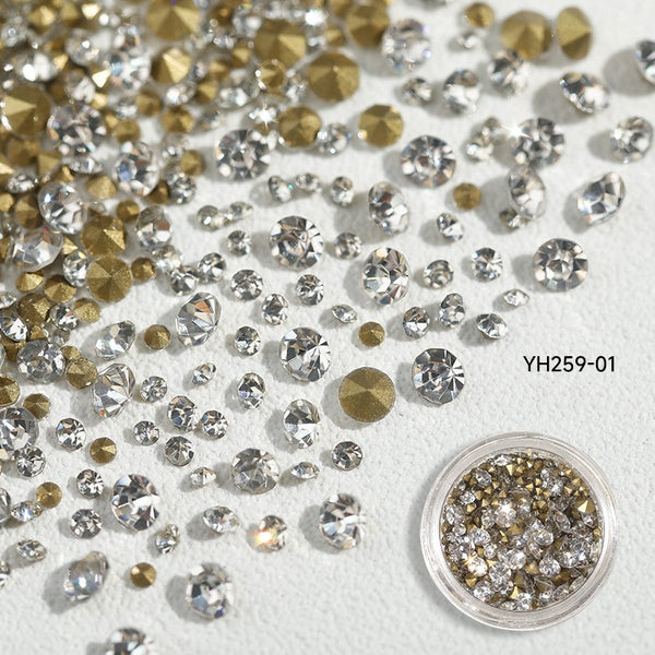 Nail Art Pointy Bottom Diamonds