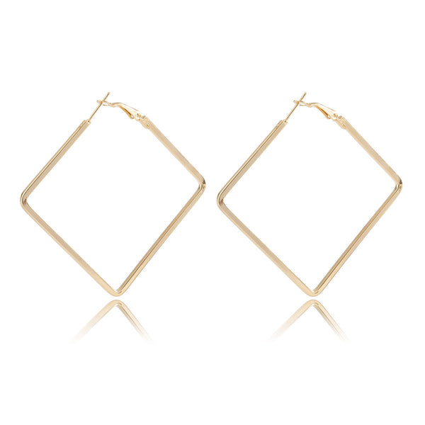Sqaure Hoop Earrings