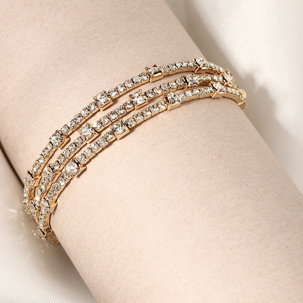 Pearl and Diamante Bracelet