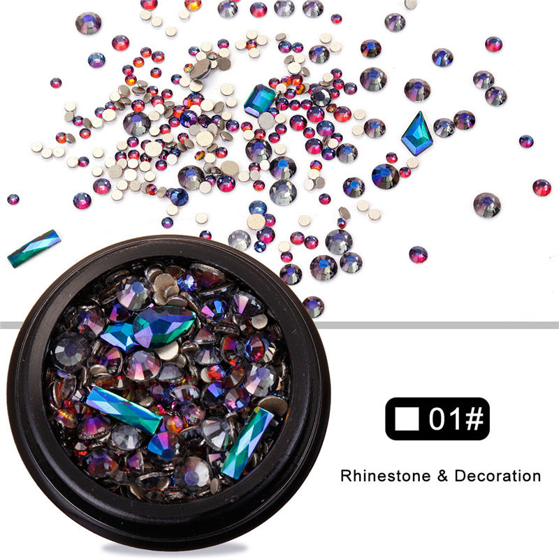 Nail Art Stones Pot
