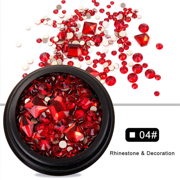 Nail Art Stones Pot