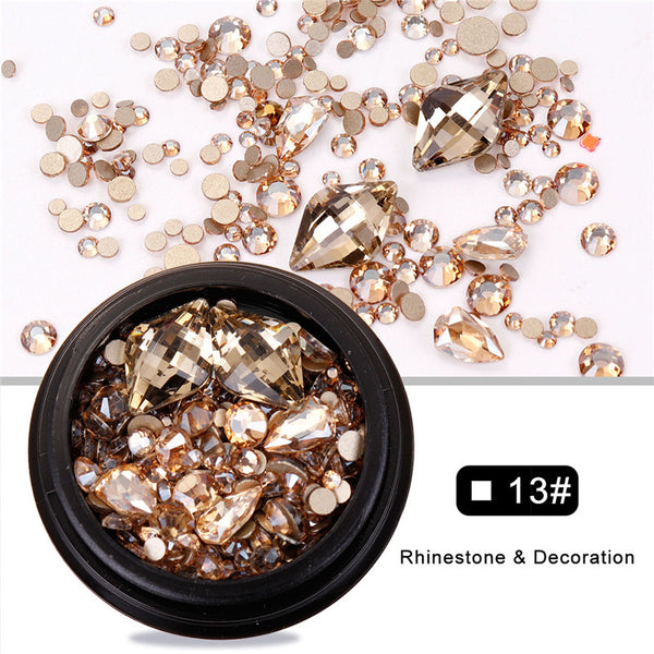 Nail Art Stones Pot